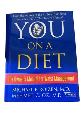 YOU On A Diet The Owner's Manual for Waist Management Book Dr Oz Hardcover